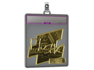 Sticker Slab | flusha (Gold) | Atlanta 2017