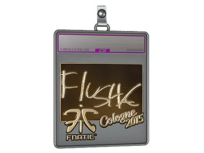 Sticker Slab | flusha (Gold) | Cologne 2015