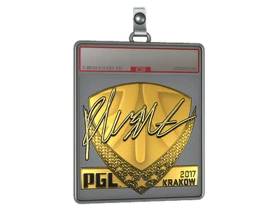 Sticker Slab | flusha (Gold) | Krakow 2017