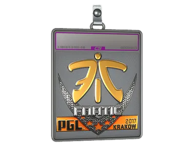 Sticker Slab | Fnatic (Foil) | Krakow 2017
