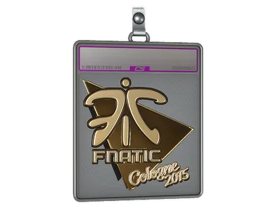Sticker Slab | Fnatic (Gold) | Cologne 2015
