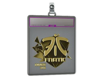 Sticker Slab | Fnatic (Gold) | Cologne 2016