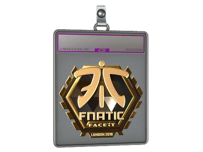 Sticker Slab | Fnatic (Gold) | London 2018