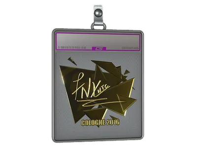 Sticker Slab | fnx (Gold) | Cologne 2016