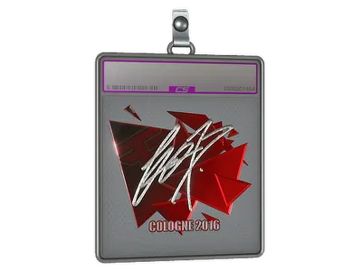 Sticker Slab | fox (Foil) | Cologne 2016