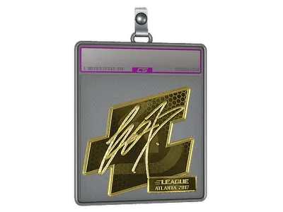 Sticker Slab | fox (Gold) | Atlanta 2017