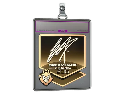 Sticker Slab | fox (Gold) | Cluj-Napoca 2015