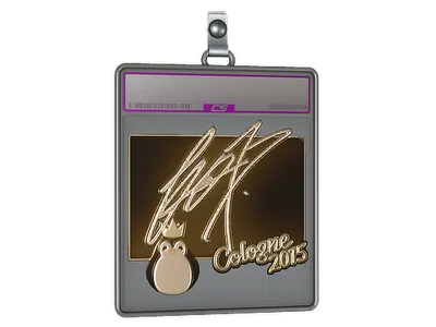 Sticker Slab | fox (Gold) | Cologne 2015