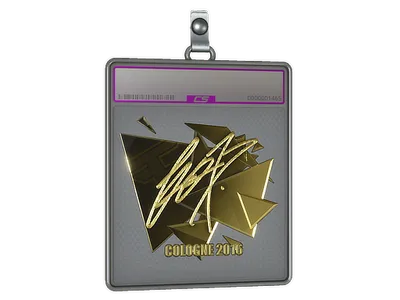 Sticker Slab | fox (Gold) | Cologne 2016