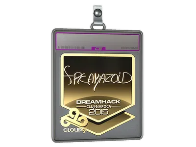 Sticker Slab | freakazoid (Gold) | Cluj-Napoca 2015