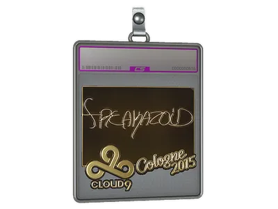 Sticker Slab | freakazoid (Gold) | Cologne 2015