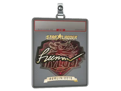 Sticker Slab | Freeman (Gold) | Berlin 2019