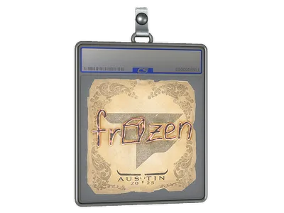 Sticker Slab | frozen | Austin 2025