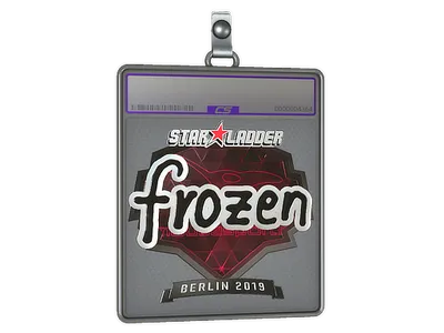 Sticker Slab | frozen (Foil) | Berlin 2019