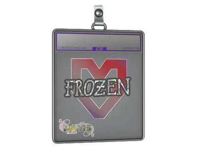Sticker Slab | frozen (Glitter) | Paris 2023