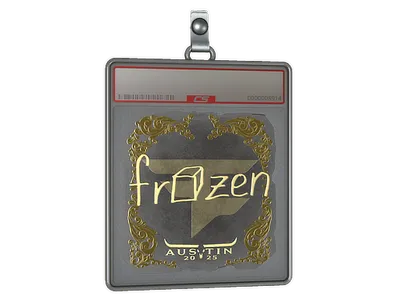 Sticker Slab | frozen (Gold) | Austin 2025