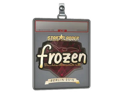 Sticker Slab | frozen (Gold) | Berlin 2019