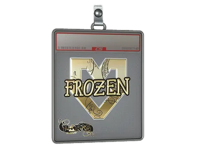 Sticker Slab | frozen (Gold) | Paris 2023