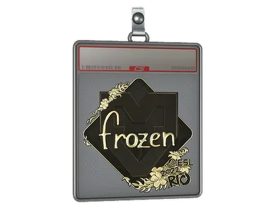 Sticker Slab | frozen (Gold) | Rio 2022