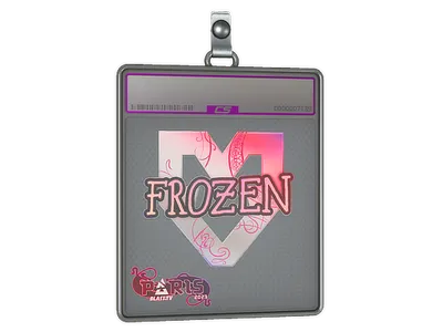 Sticker Slab | frozen (Holo) | Paris 2023