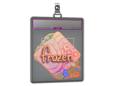 Sticker Slab | frozen (Holo) | Rio 2022