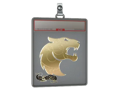 Sticker Slab | FURIA (Gold) | Paris 2023