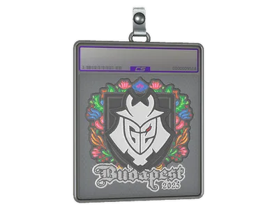 Sticker Slab | G2 esports (Embroidered) | Budapest 2025