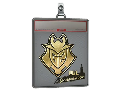 Sticker Slab | G2 Esports (Gold) | Stockholm 2021