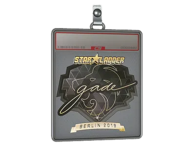 Sticker Slab | gade (Gold) | Berlin 2019