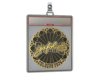 Sticker Slab | gafolo (Gold) | Cologne 2026