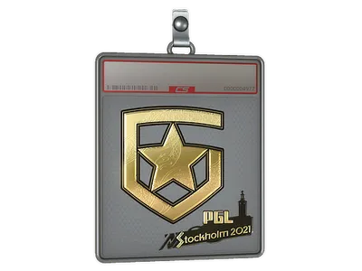 Sticker Slab | Gambit Gaming (Gold) | Stockholm 2021