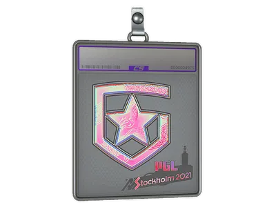Sticker Slab | Gambit Gaming (Holo) | Stockholm 2021