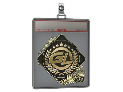 Sticker Slab | GamerLegion (Gold) | Rio 2022