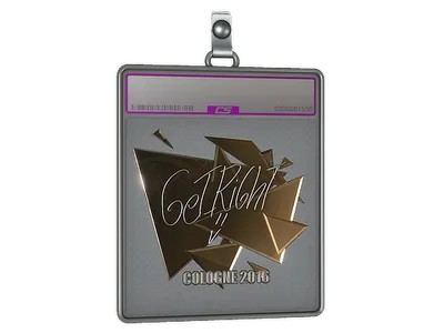 Sticker Slab | GeT_RiGhT (Foil) | Cologne 2016