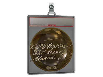 Sticker Slab | GeT_RiGhT (Gold) | Katowice 2019