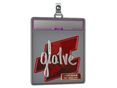 Sticker Slab | gla1ve (Foil) | Atlanta 2017