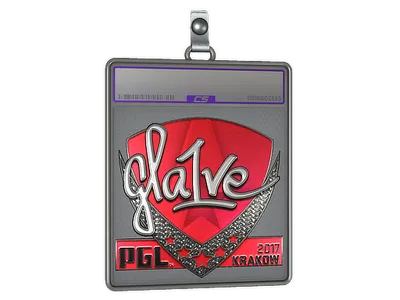 Sticker Slab | gla1ve (Foil) | Krakow 2017