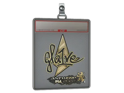 Sticker Slab | gla1ve (Gold) | Antwerp 2022
