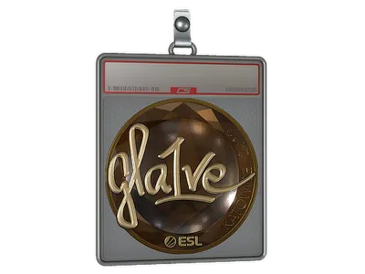 Sticker Slab | gla1ve (Gold) | Katowice 2019