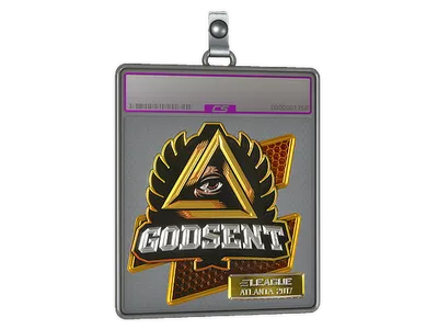 Sticker Slab | GODSENT (Foil) | Atlanta 2017