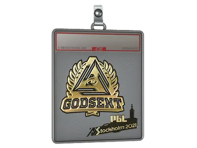 Sticker Slab | GODSENT (Gold) | Stockholm 2021