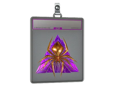 Sticker Slab | Gold Web (Foil)