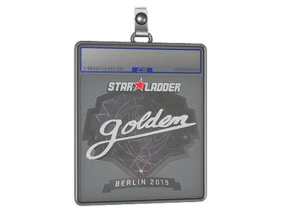 Sticker Slab | Golden | Berlin 2019