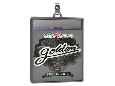 Sticker Slab | Golden (Foil) | Berlin 2019