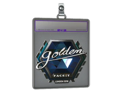 Sticker Slab | Golden (Foil) | London 2018
