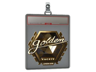 Sticker Slab | Golden (Gold) | London 2018