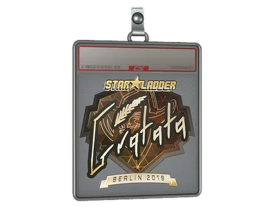 Sticker Slab | Gratisfaction (Gold) | Berlin 2019