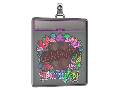 Sticker Slab | Graviti (Holo) | Budapest 2025