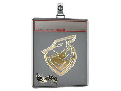 Sticker Slab | Grayhound Gaming (Gold) | Paris 2023