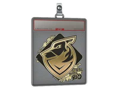 Sticker Slab | Grayhound Gaming (Gold) | Rio 2022